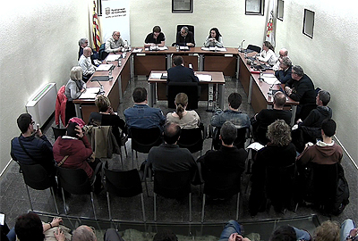 Ple ordinari municipal de Centelles del 30 de març de 2017