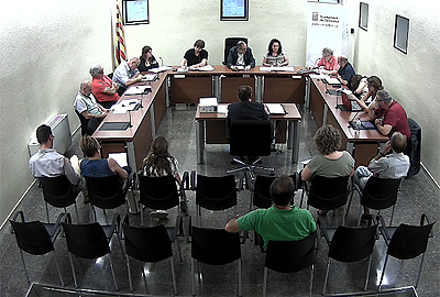 Ple ordinari municipal de Centelles del 29 de juny de 2017