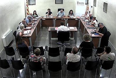 Ple ordinari municipal de Centelles del 27 de juliol de 2017