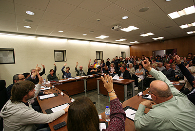 Ple ordinari municipal de Centelles del 25 d’octubre 2017