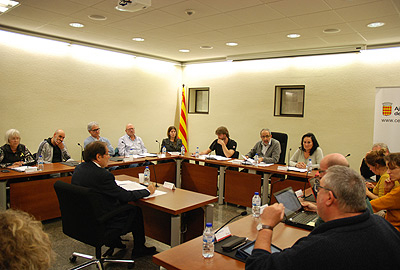 Ple ordinari municipal de Centelles del 30 d’octubre 2017