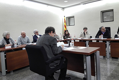 Ple ordinari municipal de Centelles del 25 de gener de 2018