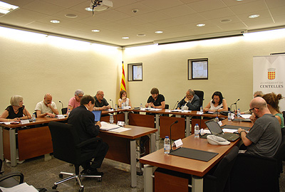Ple extraordinari municipal de Centelles del 21 de juny de 2018