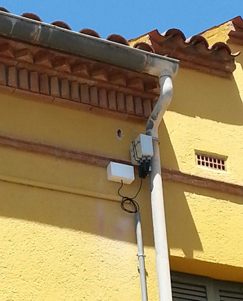 Mesura de l'ozó troposfèric a Centelles