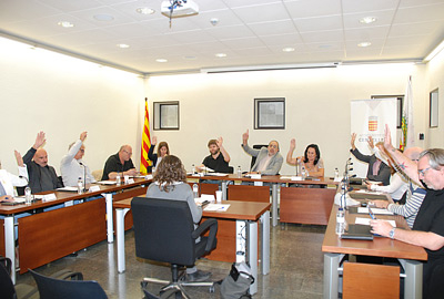 Ple ordinari municipal de Centelles del 27 de setembre de 2018