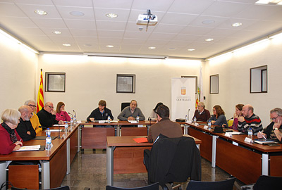 Ple extraordinari municipal de Centelles del 30 d’octubre de 2018