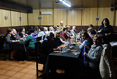 El sopar de dones, un acte festiu i reivindicatiu