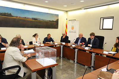 Ple extraordinari municipal de Centelles del 15 de juny de 2019