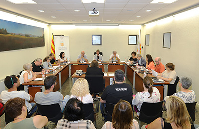Ple extraordinari municipal de Centelles del 27 de juny de 2019