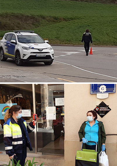 S’incrementen les mesures de control a vehicles i persones a Centelles