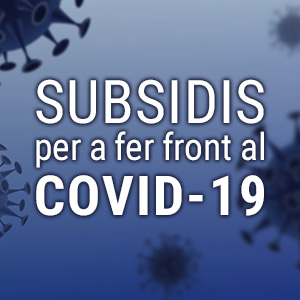 Subsidis per a fer front al Covid-19