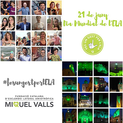 L’Ajuntament de Centelles s’adhereix al Dia Mundial de l’ELA