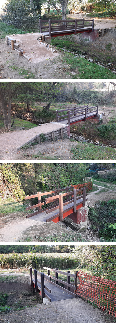 El camí fluvial ja té noves passeres restaurades i accessibles