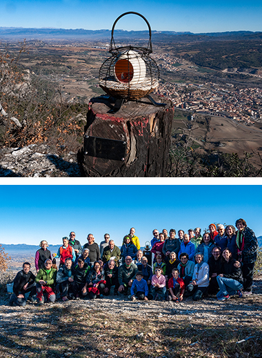 XXVI Portada del pessebre a dalt a la Costa