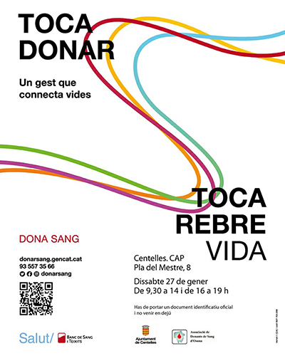 Acapte de sang, dissabte 27 de gener al CAP