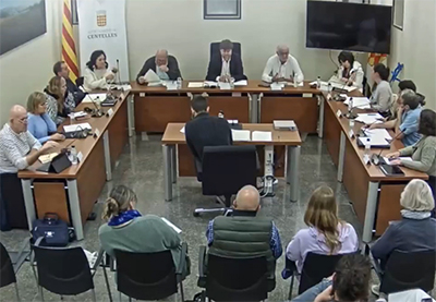 Ple extraordinari de 25 d’octubre de 2023