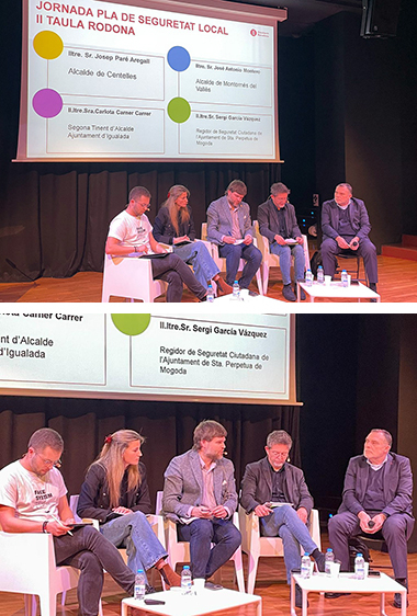 L’alcalde participa a la jornada del Pla de Seguretat Local de la Diputació