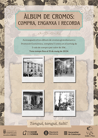 Campanya comercial ÀLBUM DE CROMOS: COMPRA, ENGANXA I RECORDA