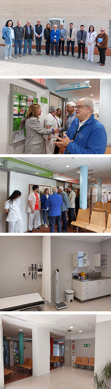 El conseller de Salut visita les noves instal·lacions del CAP