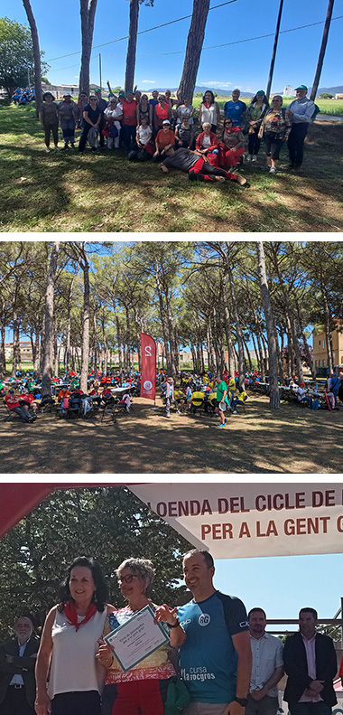 Cloenda del Cicle de Passejades per a la gent gran a Les Franqueses del Vallès