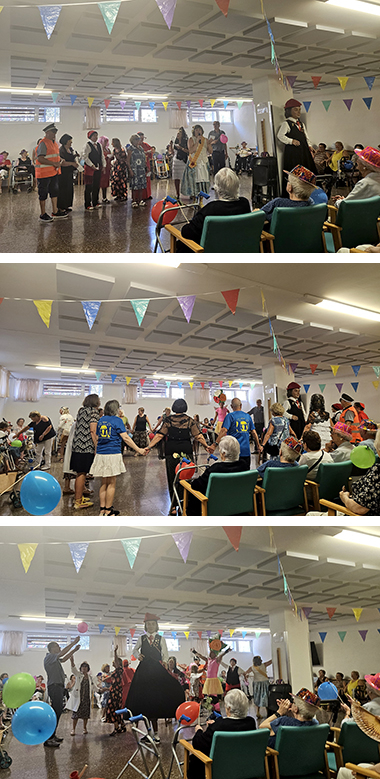 Inici de la Festa Major a la residència Sant Gabriel