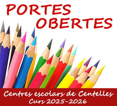 Portes obertes als centres escolars, curs 2025-2026