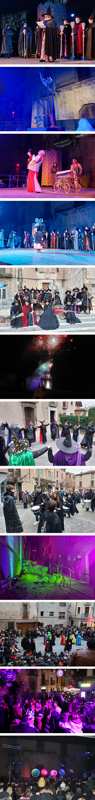 Centelles s’omple de visitants en el 27è Cau de Bruixes