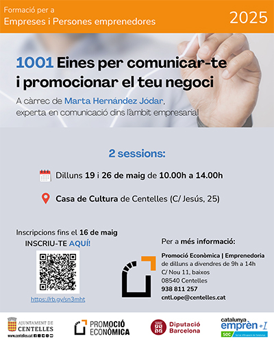 Formació per a persones emprenedores i empreses