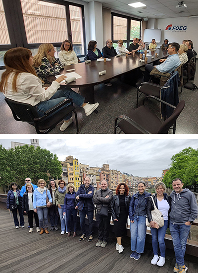 Les associacions de comerciants de Centelles i Tona visiten Girona en un retail tour inspirador per impulsar el comerç local