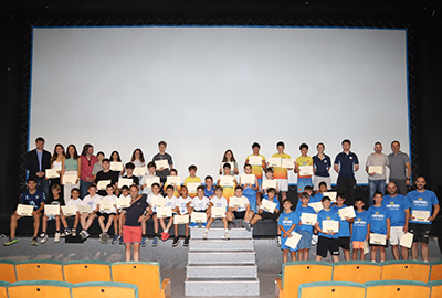 Reconeixement a esportistes locals