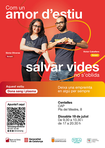 Acapte de sang, dissabte 19 de juliol al CAP