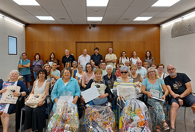 Lliurament de premis de la campanya “Comprar local té premi especial”