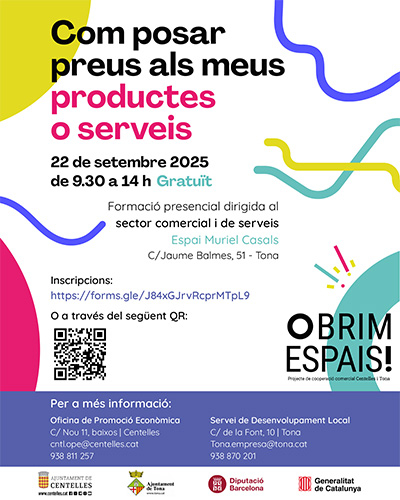 Formació pels comerços i serveis