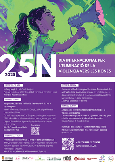 Comencen els actes del 25N a Centelles