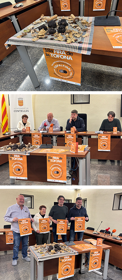 Centelles presenta la 18a Fira de la tòfona