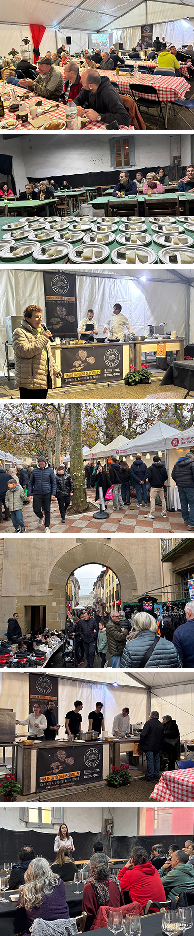 La 18a Fira de la Tòfona de Centelles es consolida com a referent gastronòmic i celebra la seva majoria d’edat