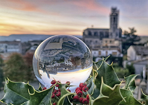Xevi Portet, autor de la fotografia de la felicitació de Nadal