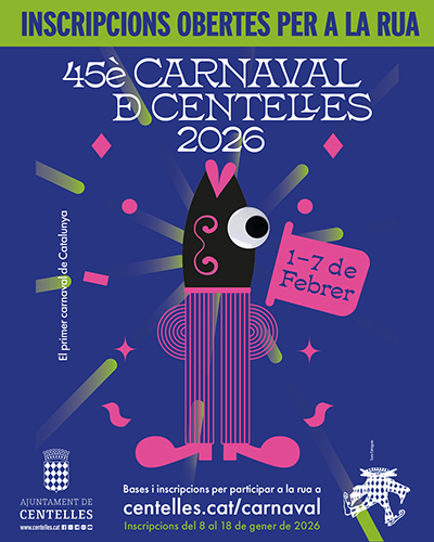Inscripcions obertes a la Rua de Carnaval!