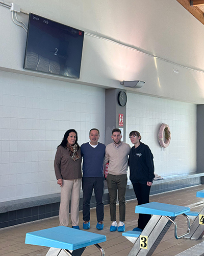 La piscina coberta incorpora la última tecnologia en seguretat i millora del rendiment de l'activitat dins l’aigua