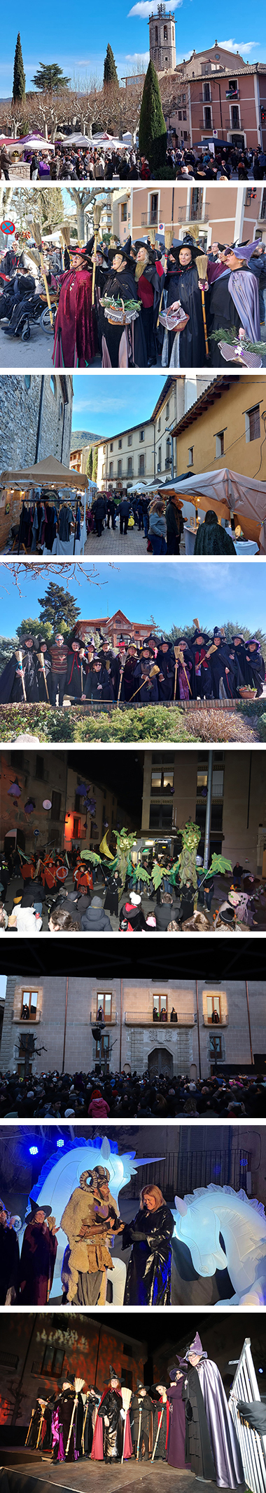 Centelles celebra un multitudinari 28è Cau de Bruixes