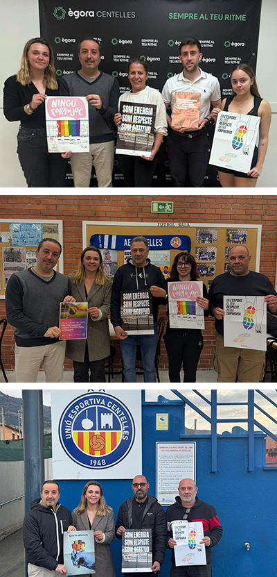 Centelles, compromesa amb un esport lliure de LGBTIfòbia