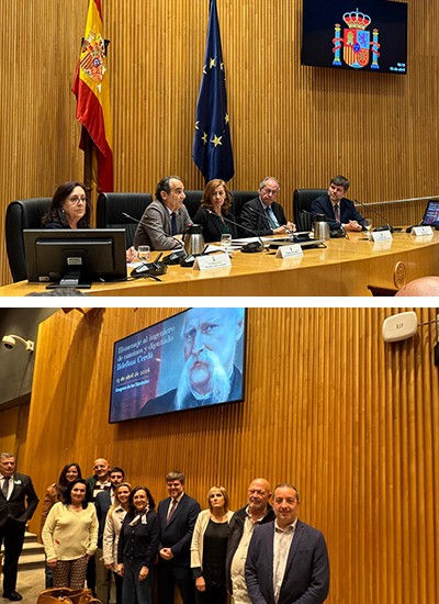 Homenatge a Ildefons Cerdà al Congrés dels Diputats