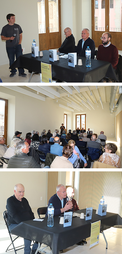 Conferència de l’historiador Solé i Sabaté i presentació de “L’espasa de don Jaume” de Pau Baraldés