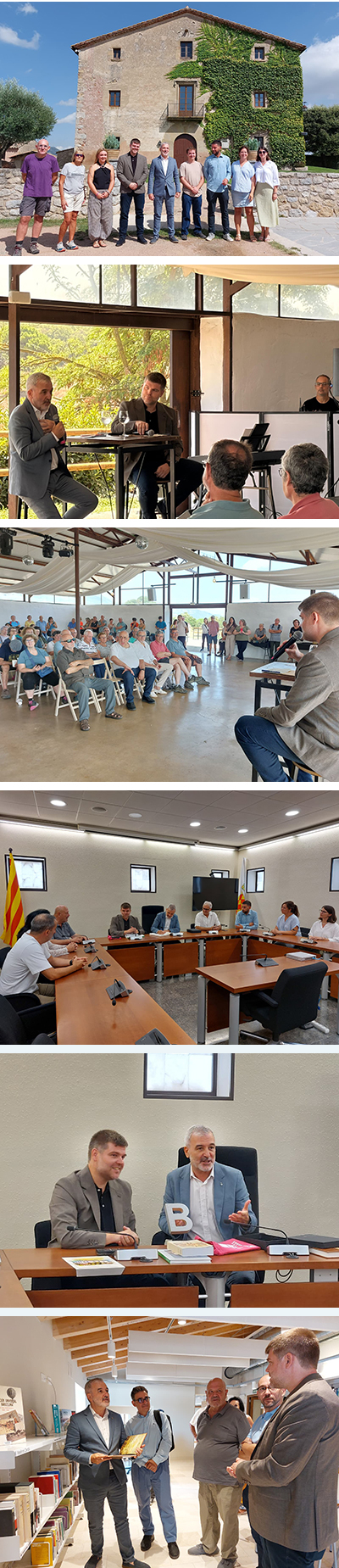 L’alcalde de Barcelona participa a Centelles dels actes de l’Any Cerdà