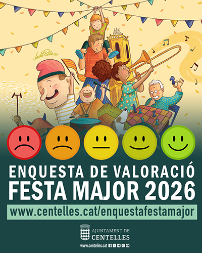 Enquesta de valoració de la Festa Major de Centelles 2026