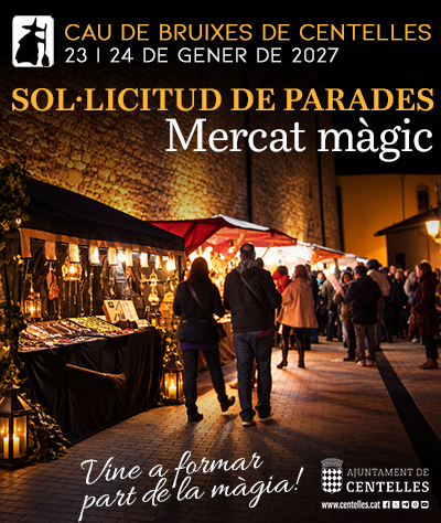 Inscripcions obertes per participar al Mercat Màgic del Cau de Bruixes del 2027
