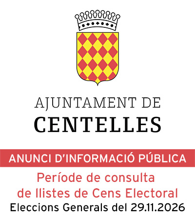 Anunci informació pública període Consulta llistes Cens Electoral. Eleccions Generals del 29.11.2026