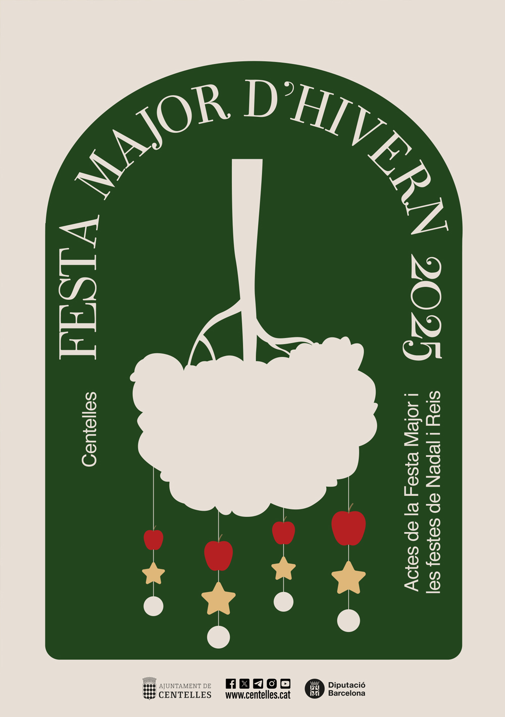 Festa Major d'hivern 2025.<br>
Actes de la Festa Major i les festes de Nadal i Reis