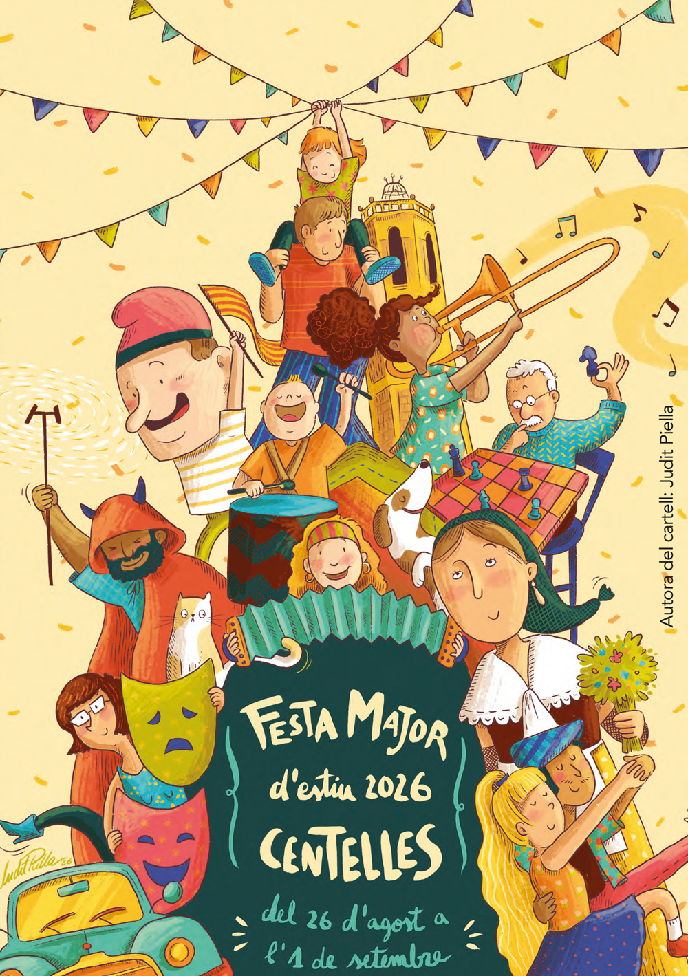 Festa Major d'estiu 2026.<br>
26 Agost - 1 Setembre 