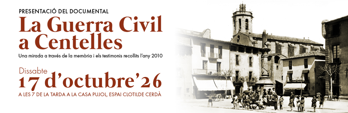 Documental La guerra civil a Centelles